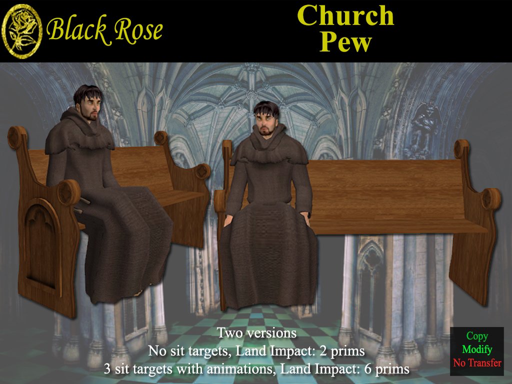 Black Rose Church Furnishings and Supplies | My Black Rose